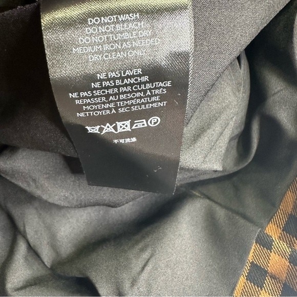 FREE PEOPLE ASHBY VINTAGE INSPIRED PLAID BLAZER IN BROWN NWOT - Picture 9 of 12